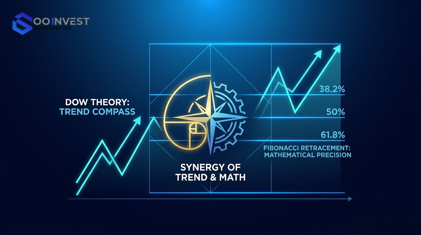 Dow Theory VS Fibonacci Goo Invest trade cover no.2